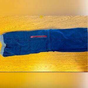 Mini Boden Zip-off Techno Pants Blue Size 9yr